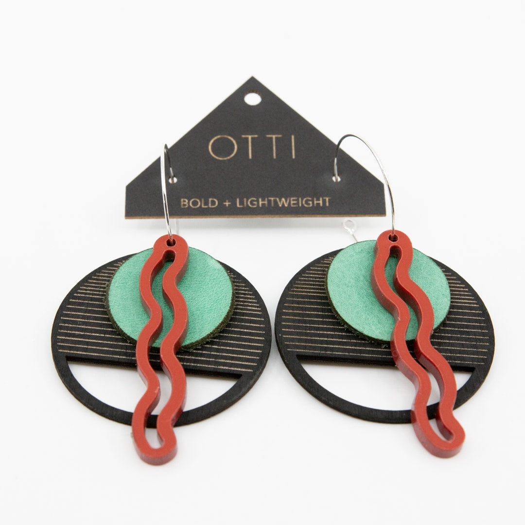 Squiggle Earrings