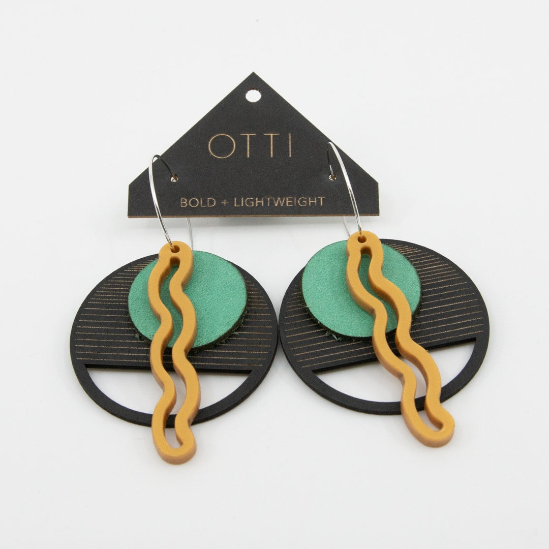 Squiggle Earrings