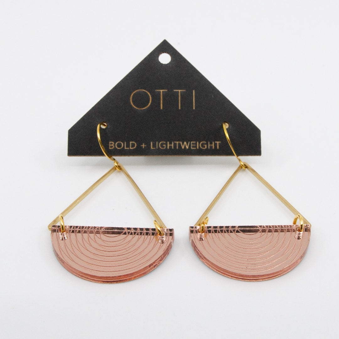 Slime Half-Moon Earrings