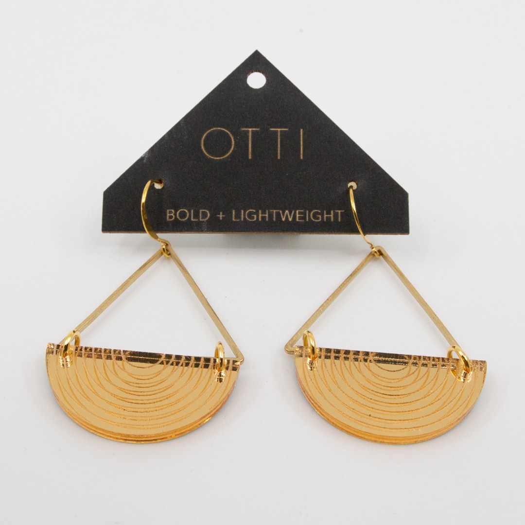 Slime Half-Moon Earrings