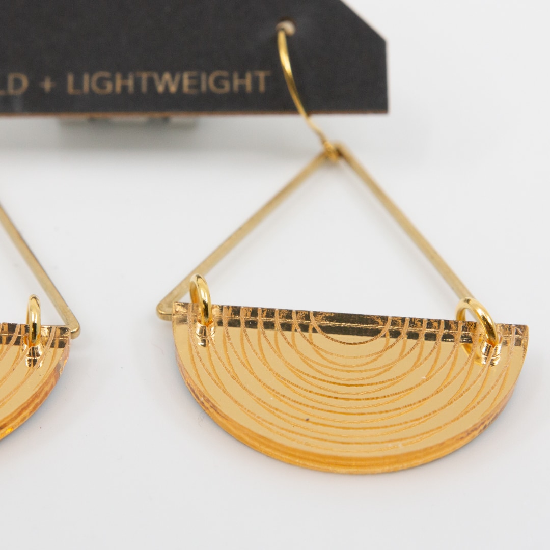 Slime Half-Moon Earrings