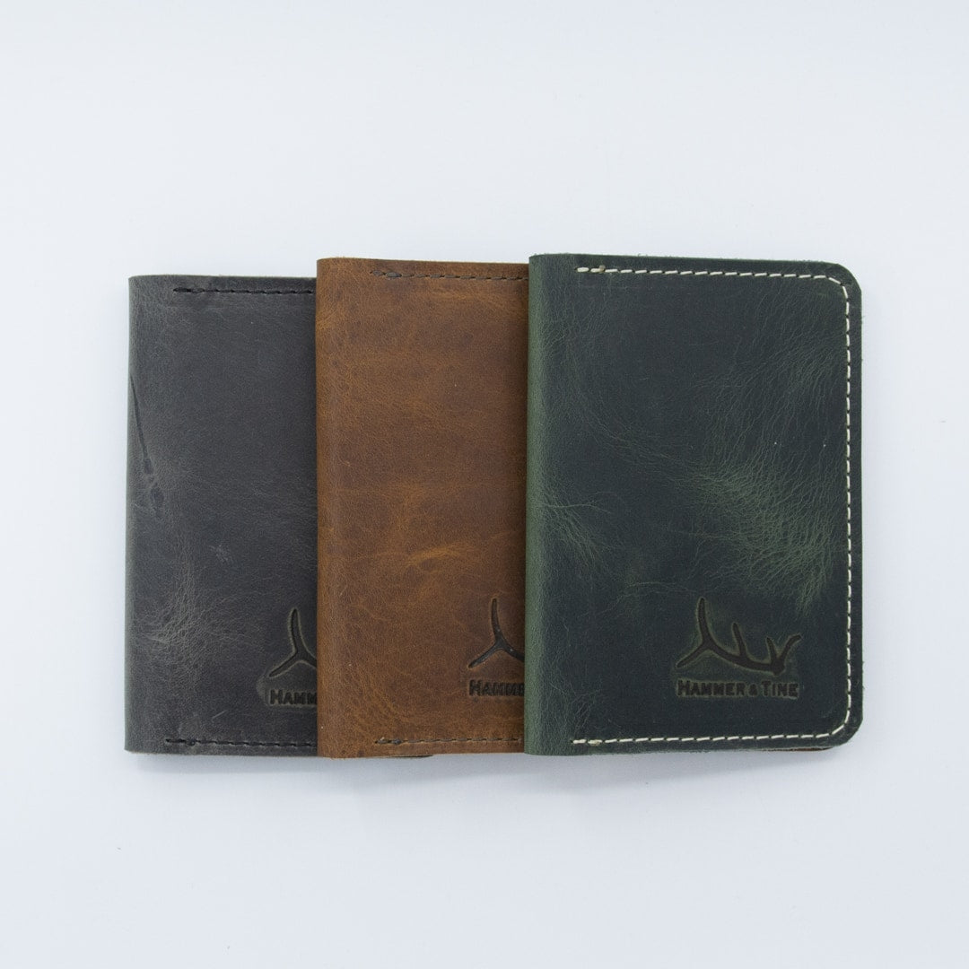 Leather Passport Wallet - Handmade Leather Wallets