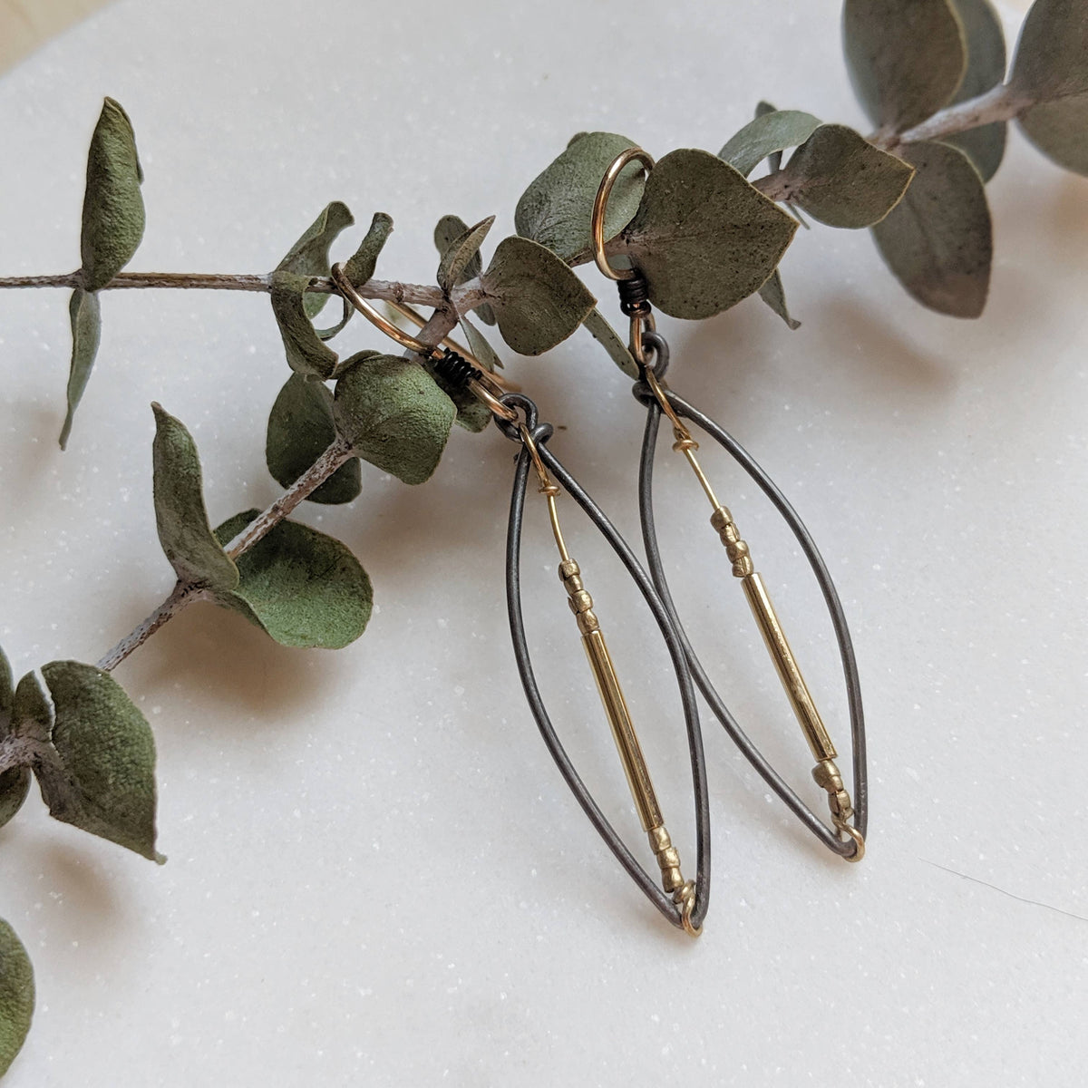 Small Threaded Marquise