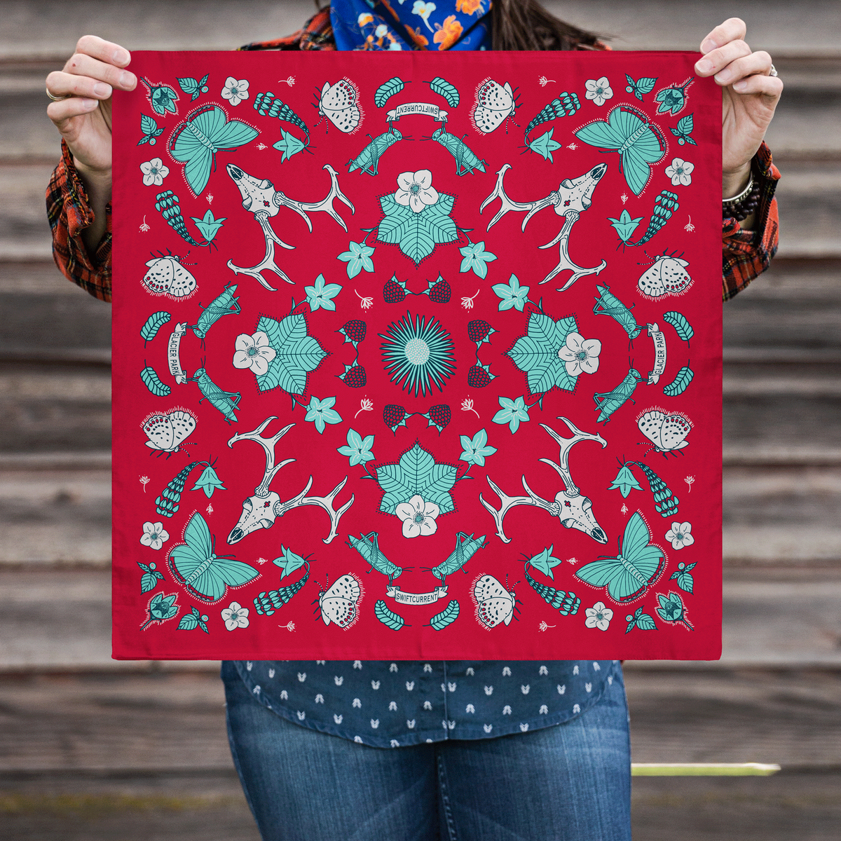 SWIFTCURRENT LAKE - GLACIER PARK BANDANA