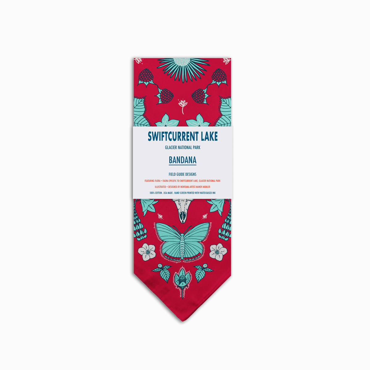 SWIFTCURRENT LAKE - GLACIER PARK BANDANA