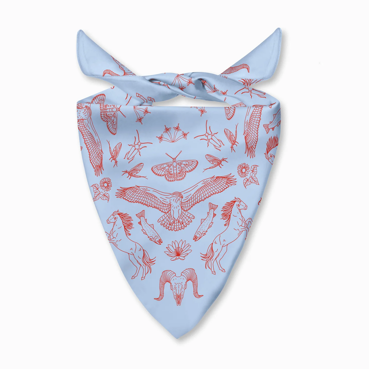 WILD HORSE ISLAND - FLATHEAD LAKE BANDANA