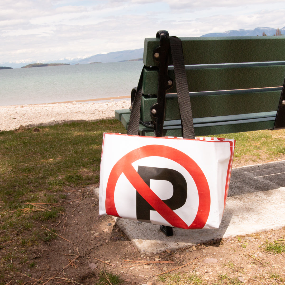 Upcycled Banner Tote