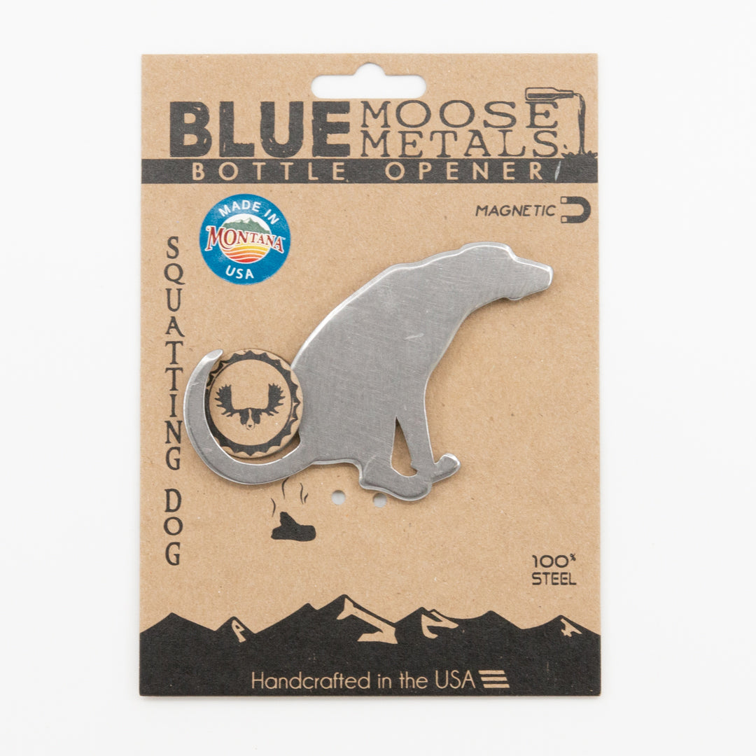 Dog Squatting Bottle Opener