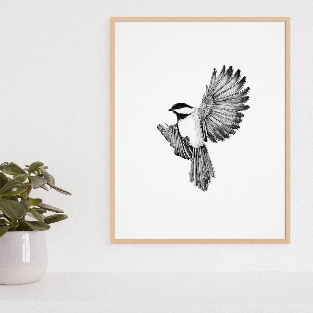Chickadee Print