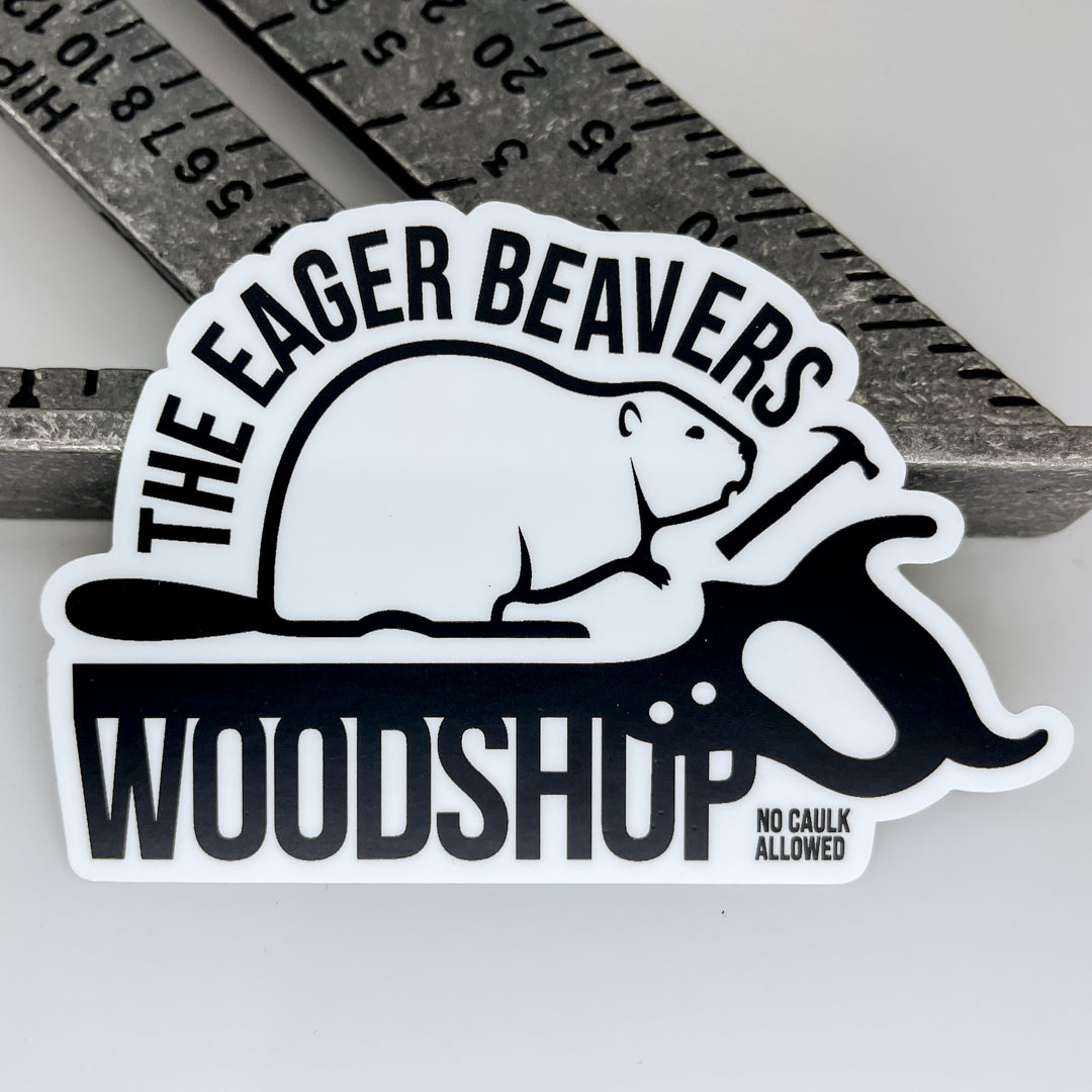 The Eager Beavers Sticker