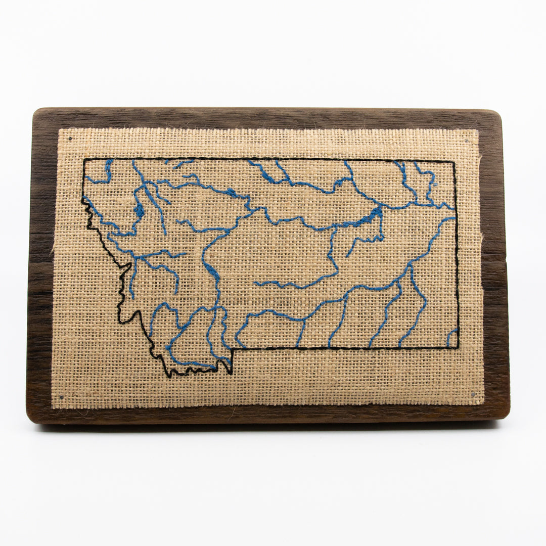 Montana Rivers Embroidery