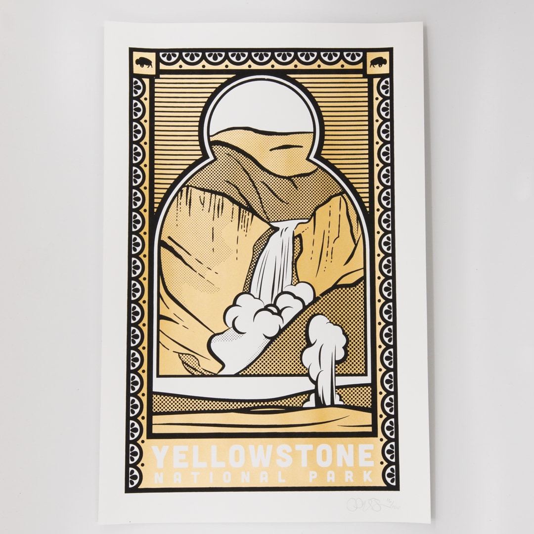 Yellowstone NP Print Goodson Designs