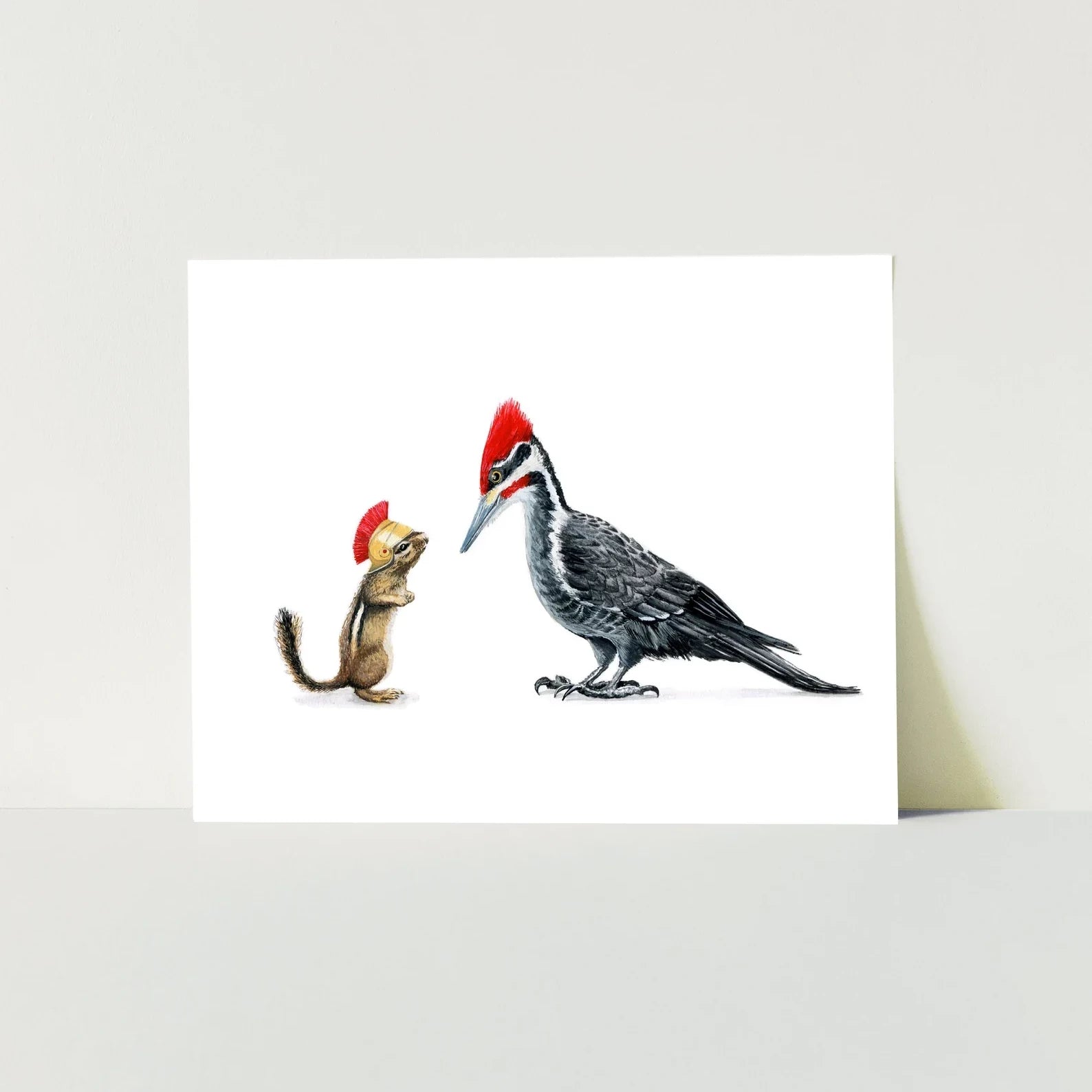 Pileated & Chipmunk