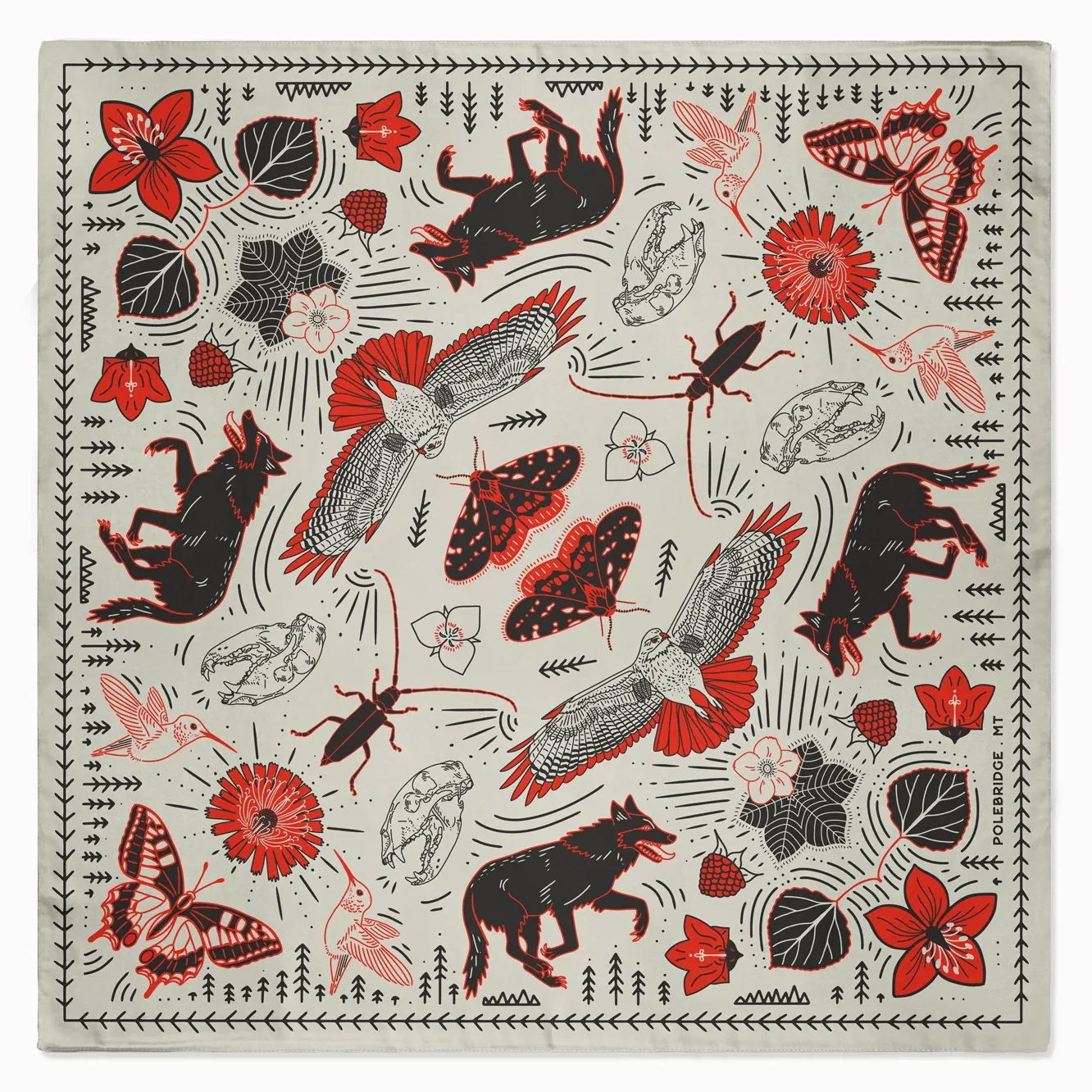 POLEBRIDGE, MONTANA - BANDANA