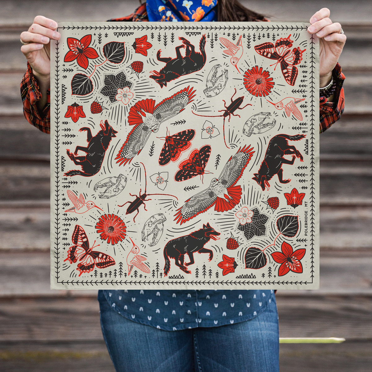 POLEBRIDGE, MONTANA - BANDANA