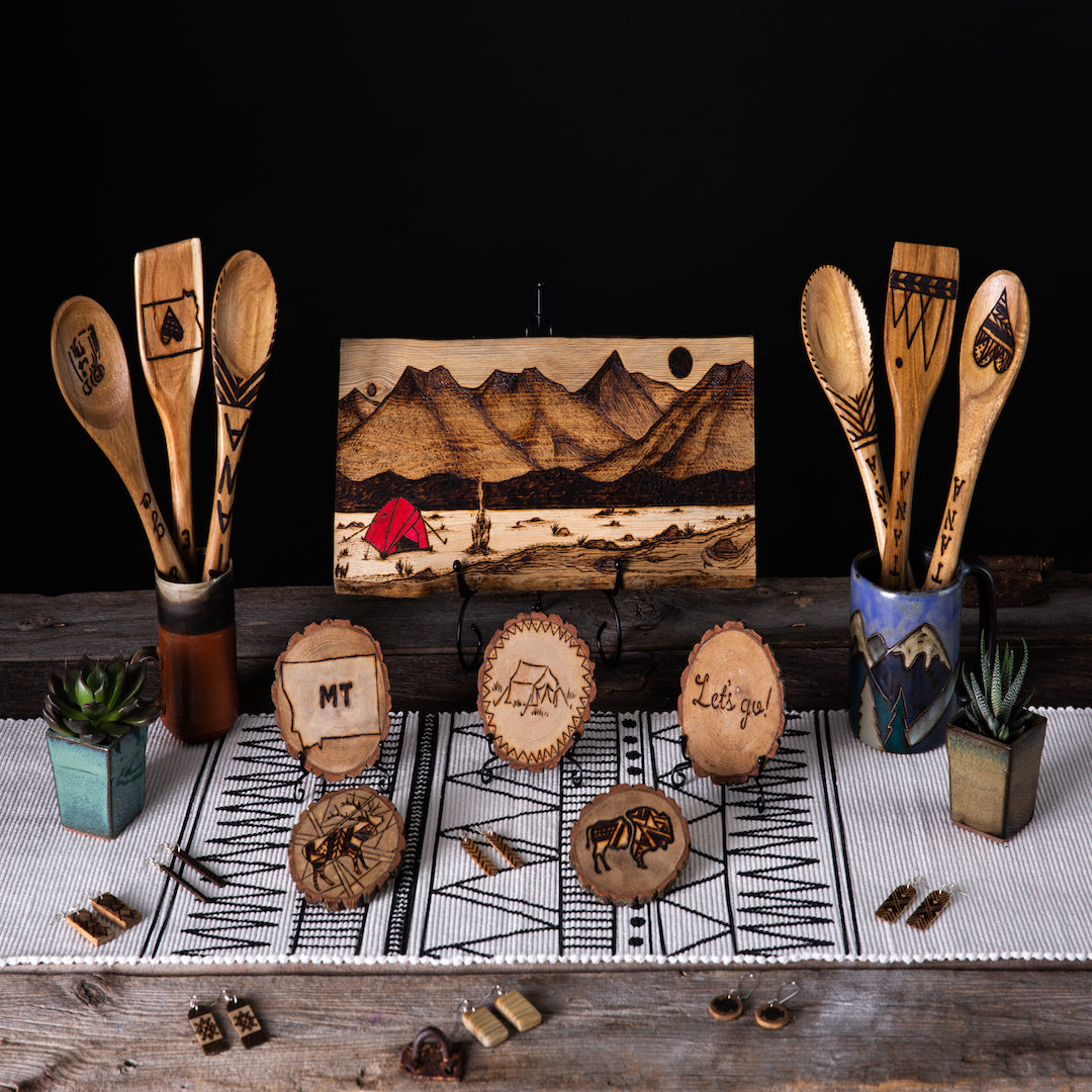 Wood Burned Wooden Spoons & Wood Burning Tips - Adventures of a