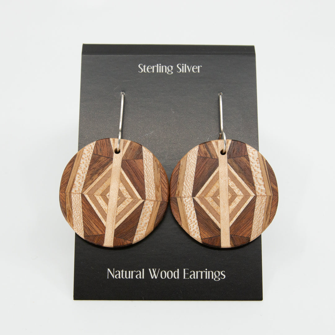 WOODEN S/M EARRINGS