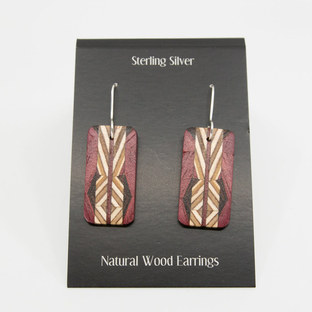 WOODEN S/M EARRINGS