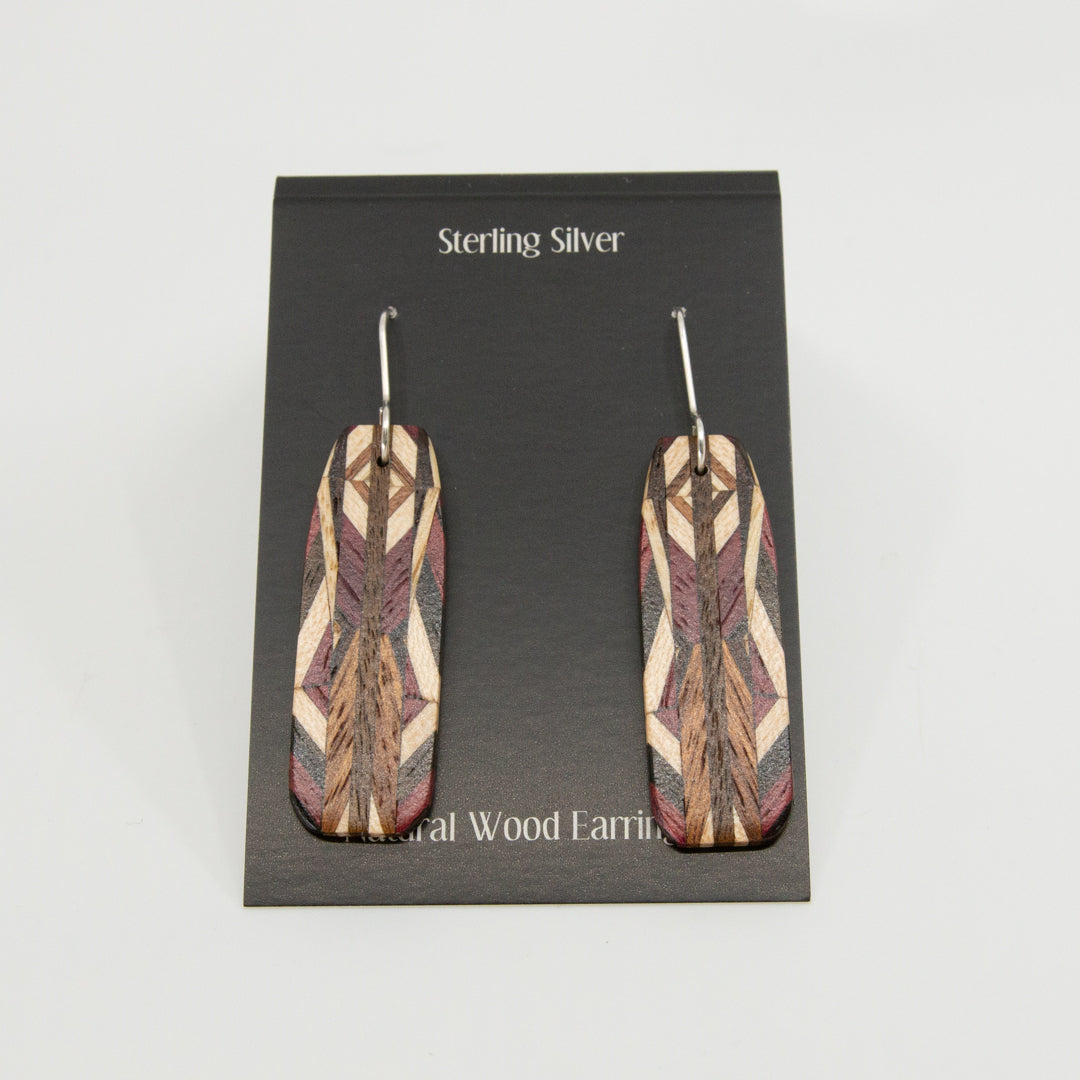 WOODEN S/M EARRINGS