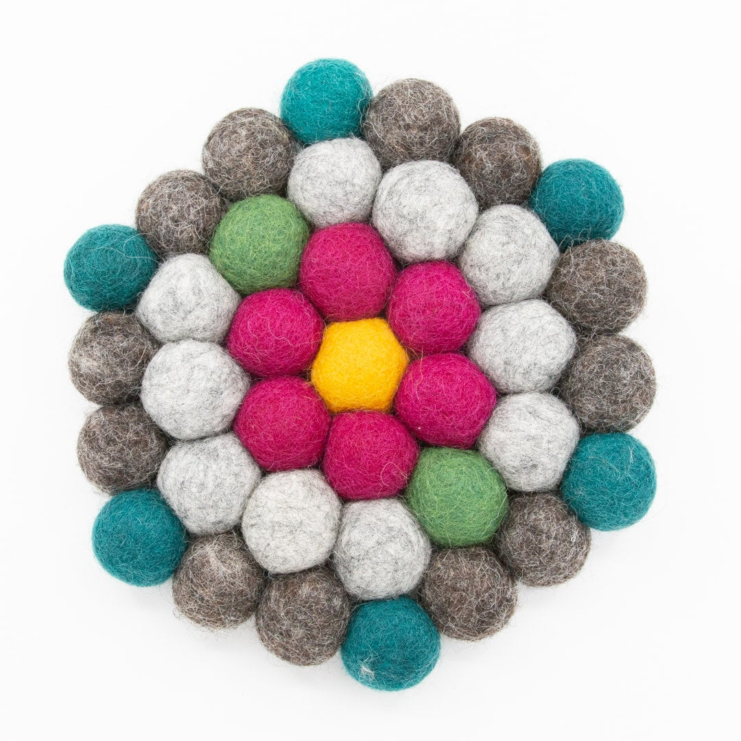 Wool trivets Small Balls