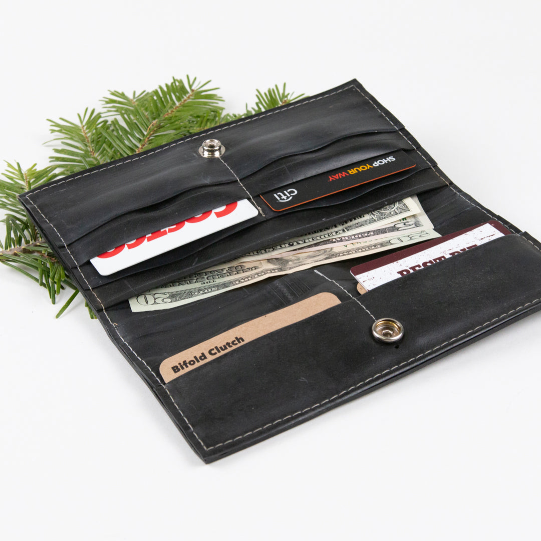 Inner Tube Bifold Clutch