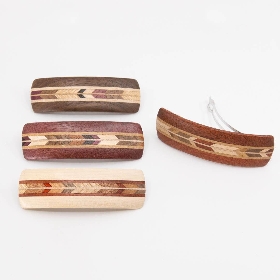WOOD Hair Barrette